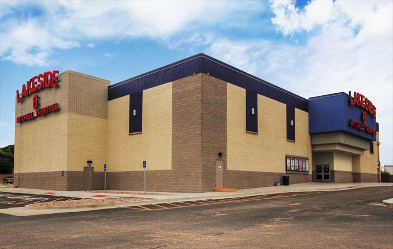 Theatre from of Lakeside Cinema 6 in Woodward, Oklahoma
